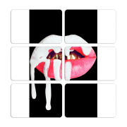 Магнитные фотопазлы 80 на 50 набор 6 штук 