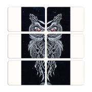 Магнитные фотопазлы 80 на 50 набор 6 штук 