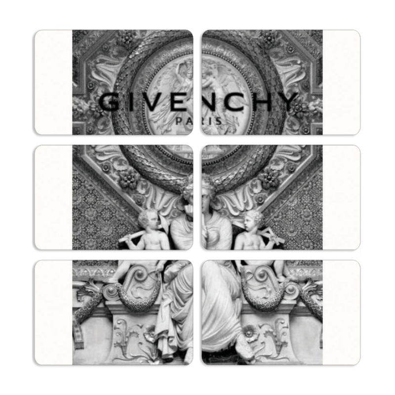 Магнитные фотопазлы 80 на 50 набор 6 штук 