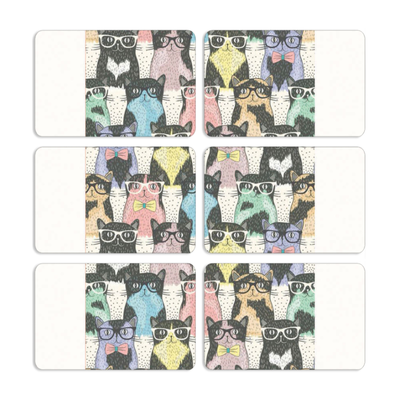 Магнитные фотопазлы 80 на 50 набор 6 штук 