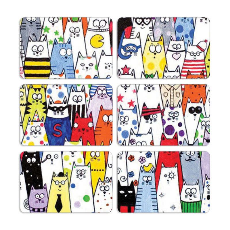 Магнитные фотопазлы 80 на 50 набор 6 штук 