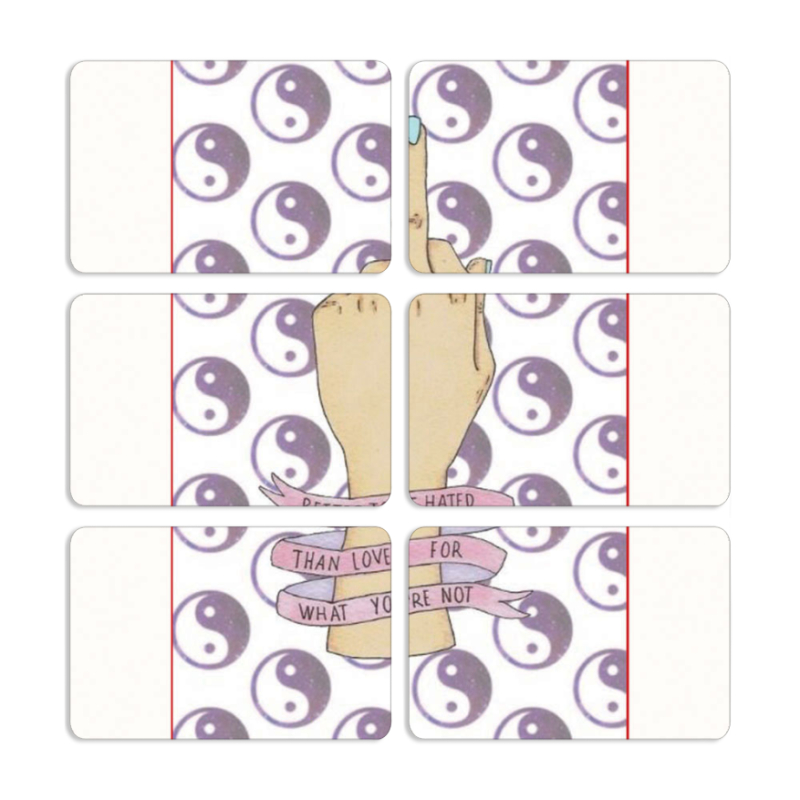 Магнитные фотопазлы 80 на 50 набор 6 штук 