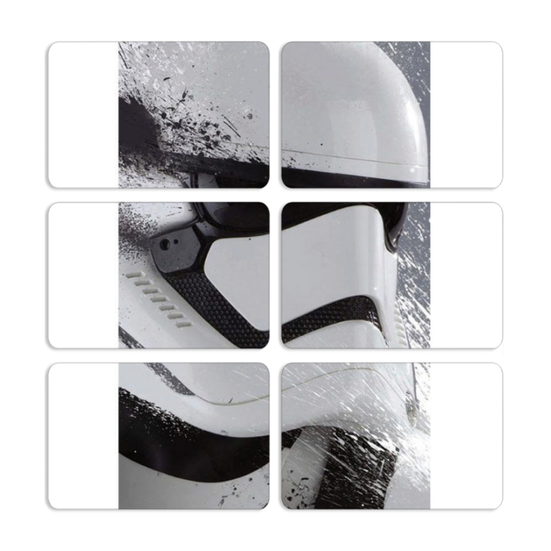 Магнитные фотопазлы 80 на 50 набор 6 штук 