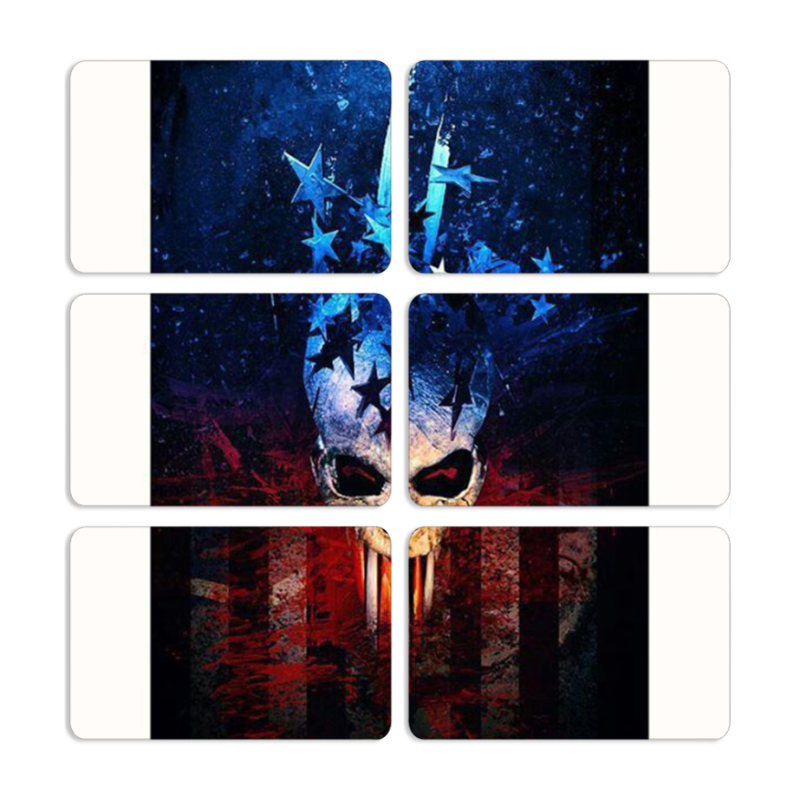 Магнитные фотопазлы 80 на 50 набор 6 штук 