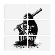 Магнитные фотопазлы 80 на 50 набор 6 штук 