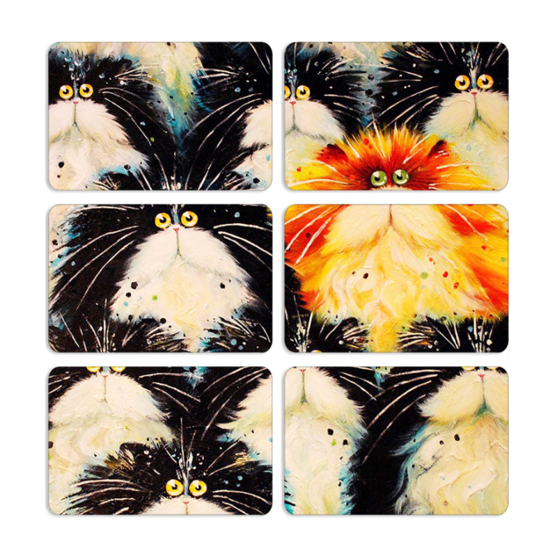 Магнитные фотопазлы 80 на 50 набор 6 штук 