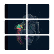 Магнитные фотопазлы 80 на 50 набор 6 штук 