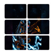 Магнитные фотопазлы 80 на 50 набор 6 штук 