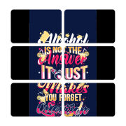 Магнитные фотопазлы 80 на 50 набор 6 штук 