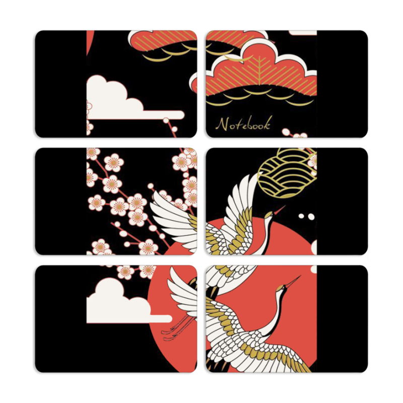 Магнитные фотопазлы 80 на 50 набор 6 штук 