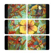 Магнитные фотопазлы 80 на 50 набор 6 штук 