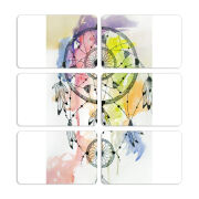 Магнитные фотопазлы 80 на 50 набор 6 штук 