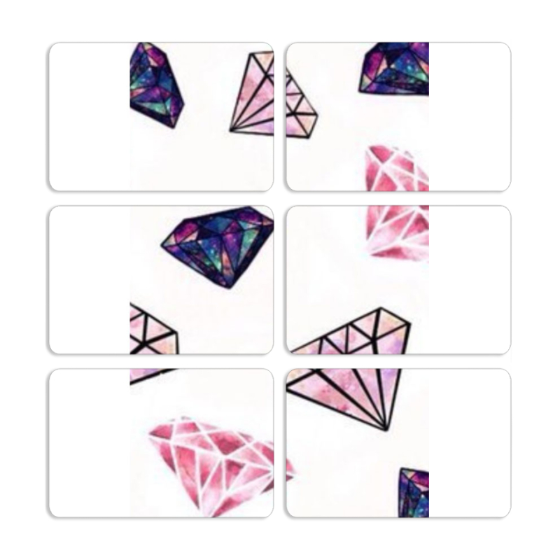 Магнитные фотопазлы 80 на 50 набор 6 штук 