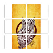 Магнитные фотопазлы 80 на 50 набор 6 штук 