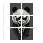 Магнитные фотопазлы 80 на 50 набор 6 штук 