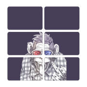 Магнитные фотопазлы 80 на 50 набор 6 штук 