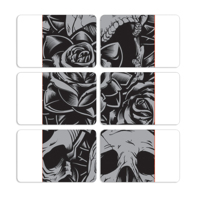 Магнитные фотопазлы 80 на 50 набор 6 штук 