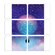 Магнитные фотопазлы 80 на 50 набор 6 штук 