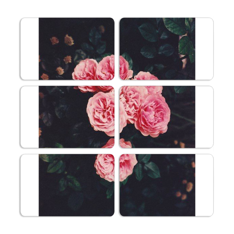 Магнитные фотопазлы 80 на 50 набор 6 штук 