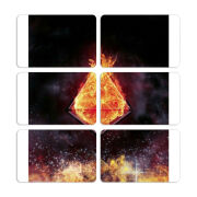 Магнитные фотопазлы 80 на 50 набор 6 штук 