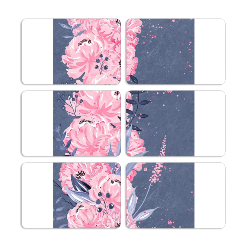 Магнитные фотопазлы 80 на 50 набор 6 штук 