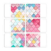 Магнитные фотопазлы 80 на 50 набор 6 штук 