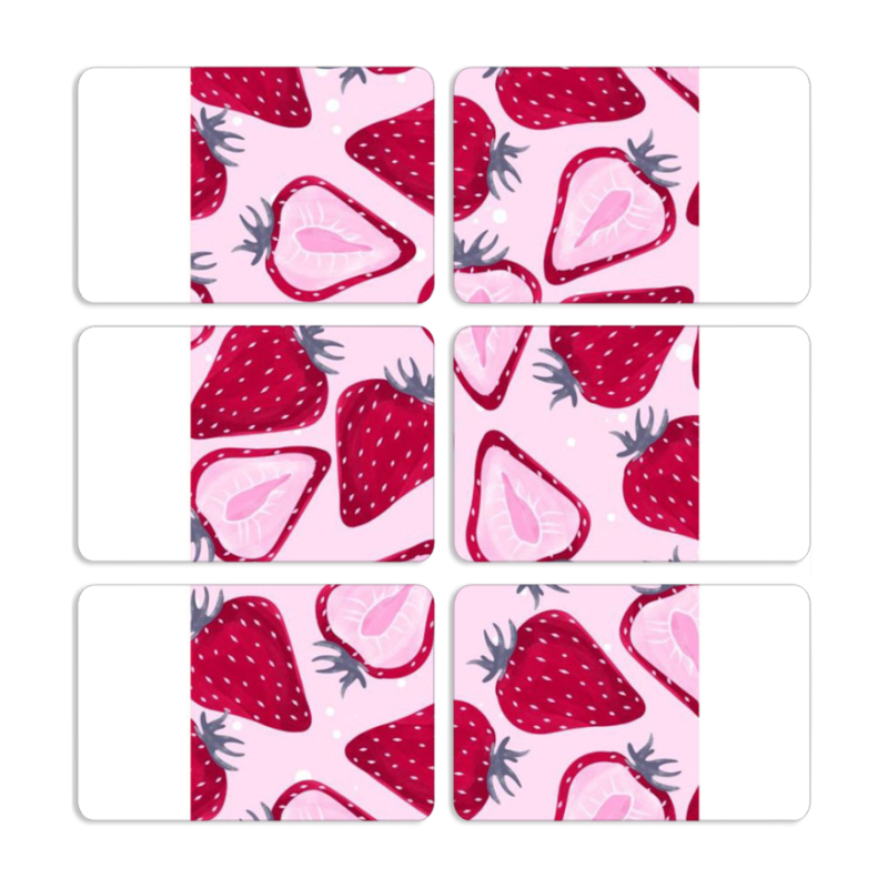 Магнитные фотопазлы 80 на 50 набор 6 штук 