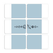 Магнитные фотопазлы 80 на 50 набор 6 штук 