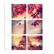 Магнитные фотопазлы 80 на 50 набор 6 штук 