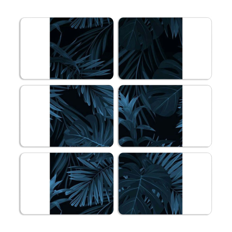 Магнитные фотопазлы 80 на 50 набор 6 штук 