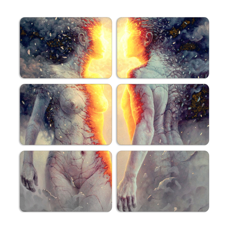 Магнитные фотопазлы 80 на 50 набор 6 штук George Redhawk