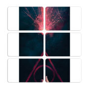 Магнитные фотопазлы 80 на 50 набор 6 штук 