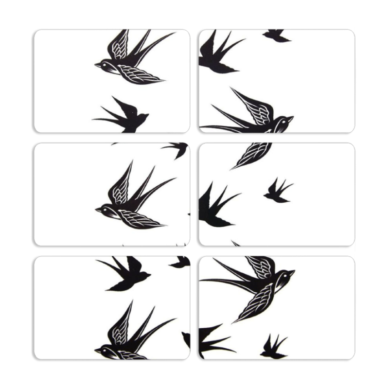 Магнитные фотопазлы 80 на 50 набор 6 штук 