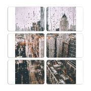 Магнитные фотопазлы 80 на 50 набор 6 штук 