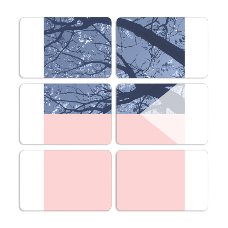 Магнитные фотопазлы 80 на 50 набор 6 штук 