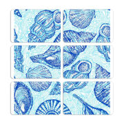 Магнитные фотопазлы 80 на 50 набор 6 штук 