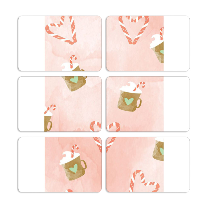 Магнитные фотопазлы 80 на 50 набор 6 штук 