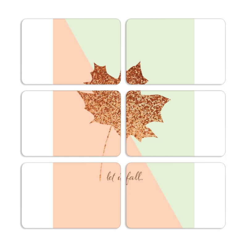 Магнитные фотопазлы 80 на 50 набор 6 штук 