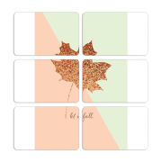 Магнитные фотопазлы 80 на 50 набор 6 штук 