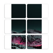 Магнитные фотопазлы 80 на 50 набор 6 штук 