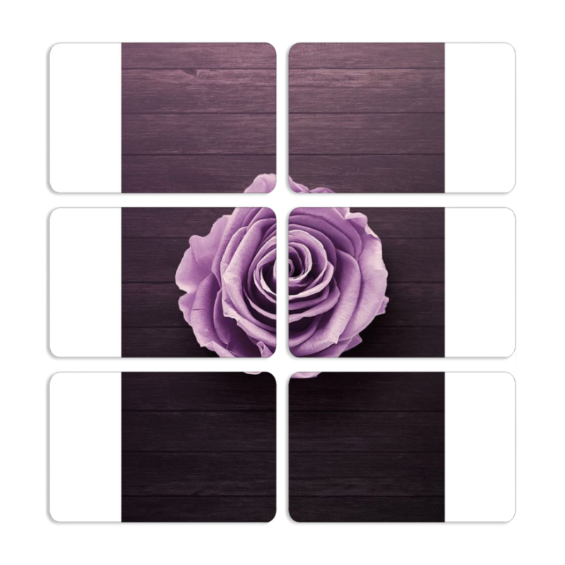 Магнитные фотопазлы 80 на 50 набор 6 штук 