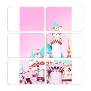 Магнитные фотопазлы 80 на 50 набор 6 штук 