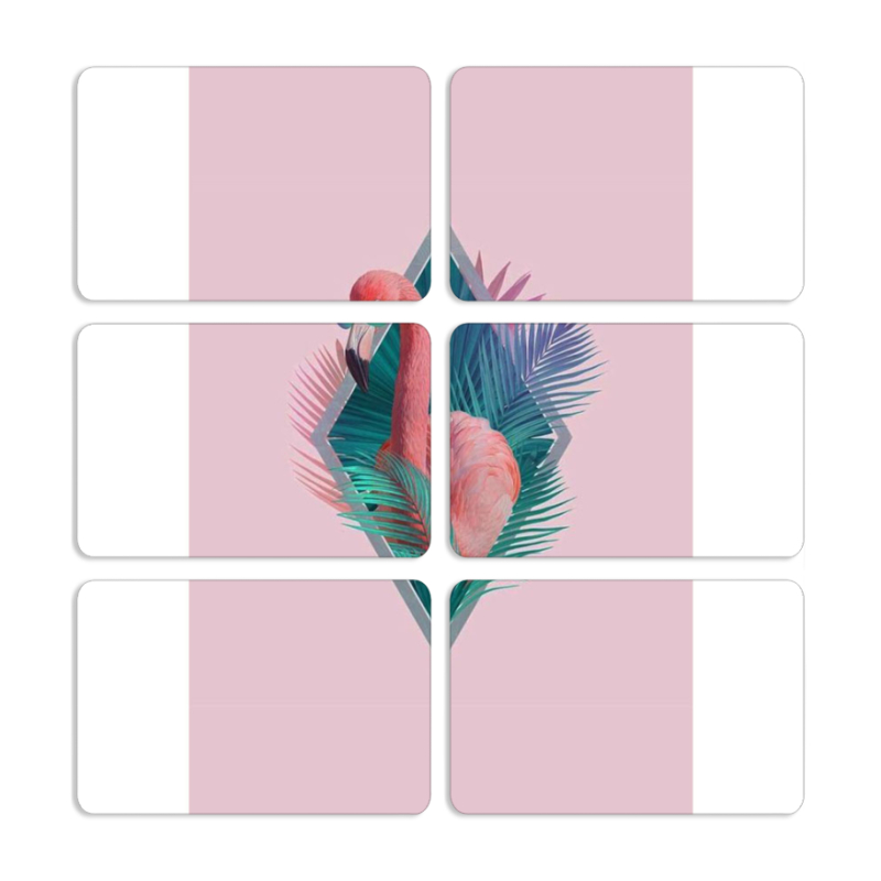 Магнитные фотопазлы 80 на 50 набор 6 штук 