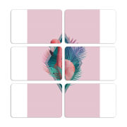 Магнитные фотопазлы 80 на 50 набор 6 штук 