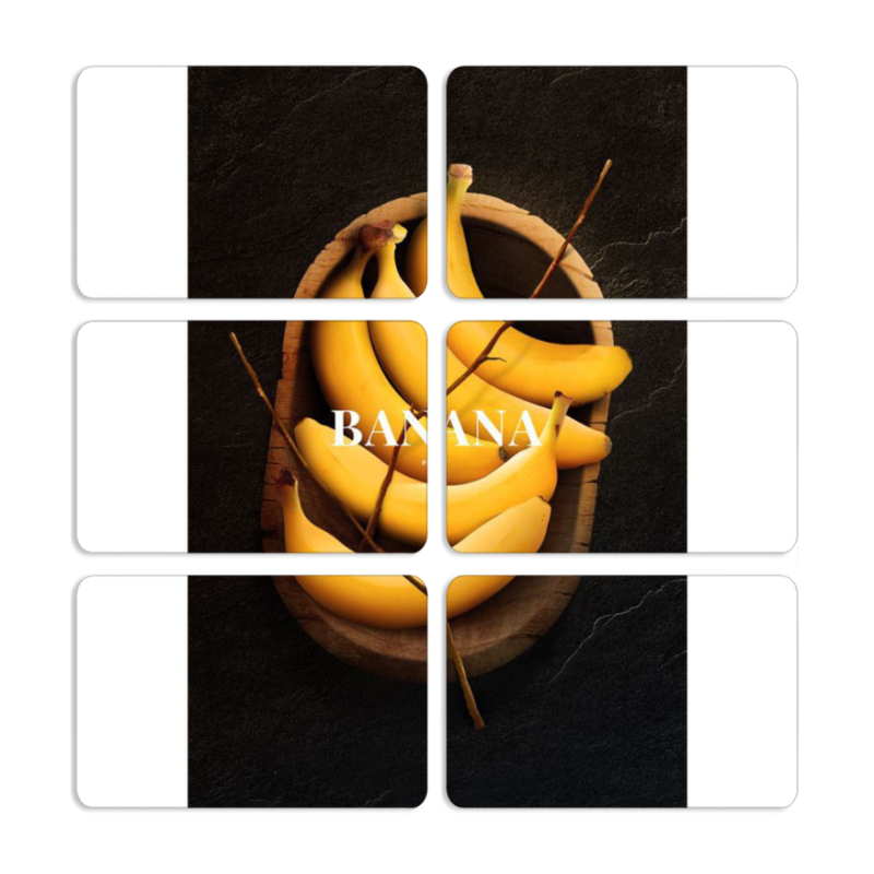 Магнитные фотопазлы 80 на 50 набор 6 штук 