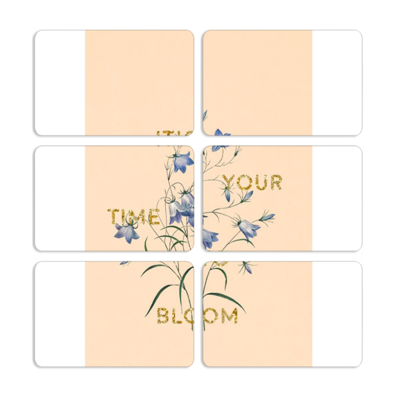 Магнитные фотопазлы 80 на 50 набор 6 штук 