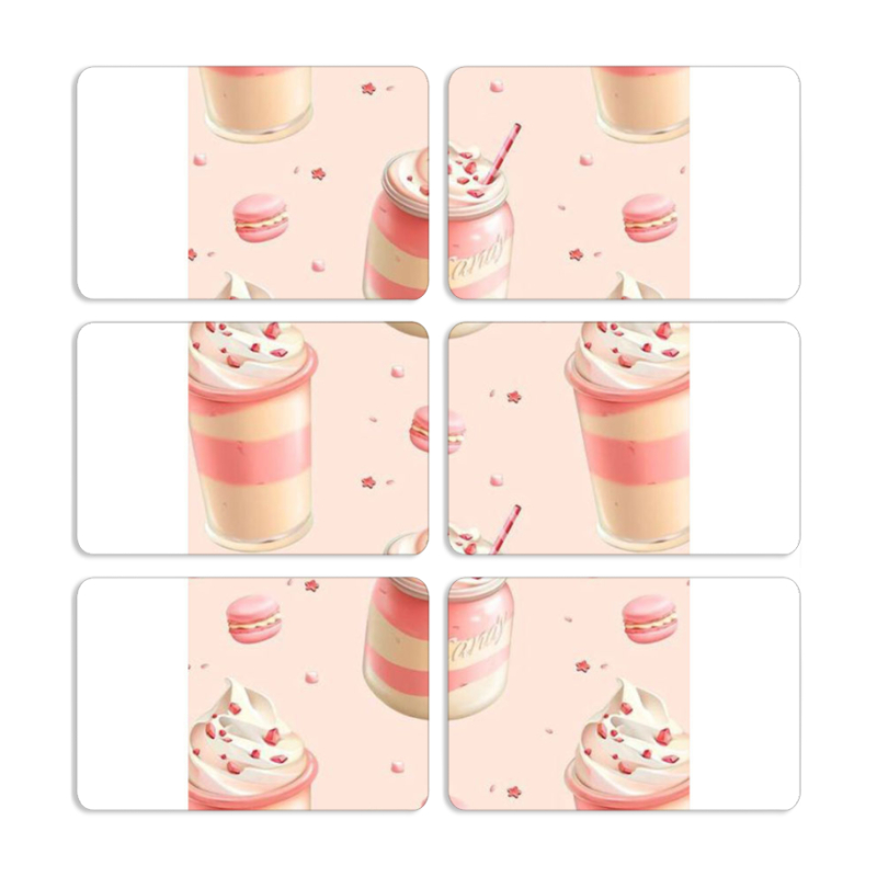 Магнитные фотопазлы 80 на 50 набор 6 штук 