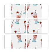 Магнитные фотопазлы 80 на 50 набор 6 штук 