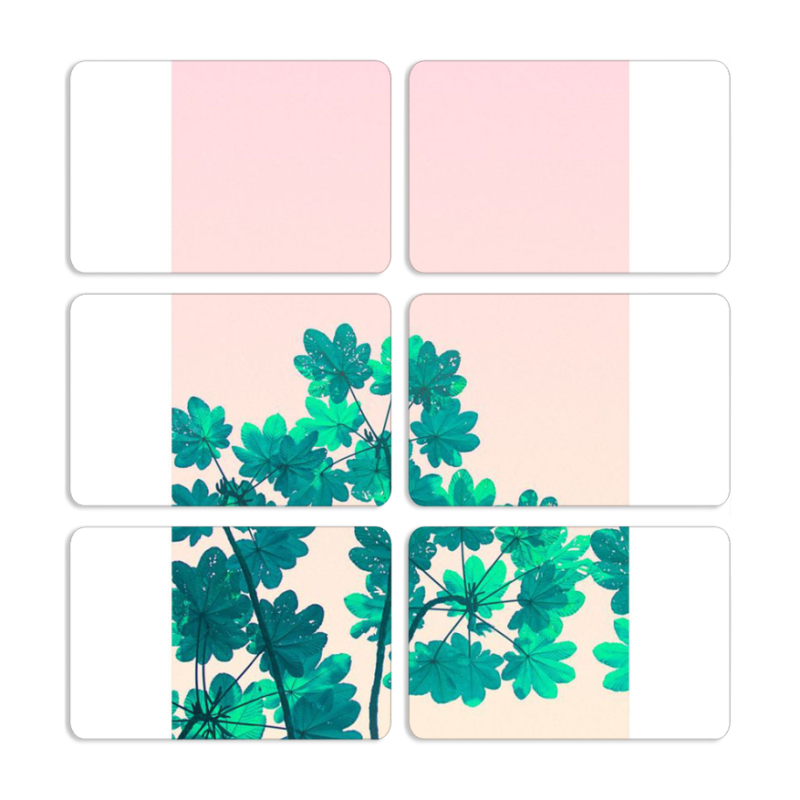 Магнитные фотопазлы 80 на 50 набор 6 штук 