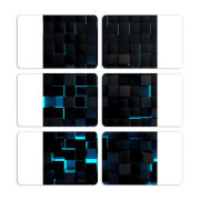 Магнитные фотопазлы 80 на 50 набор 6 штук Cubes